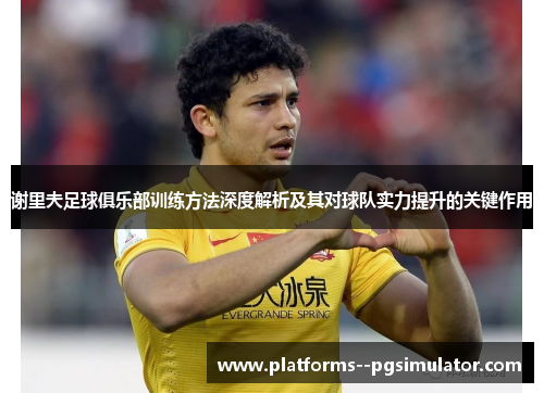 谢里夫足球俱乐部训练方法深度解析及其对球队实力提升的关键作用